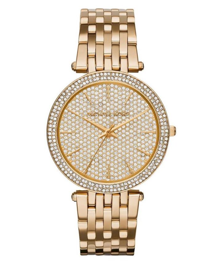 Michael Kors MK3438 Darci Gold- Tone Women’s Quartz Stainless Steel ...