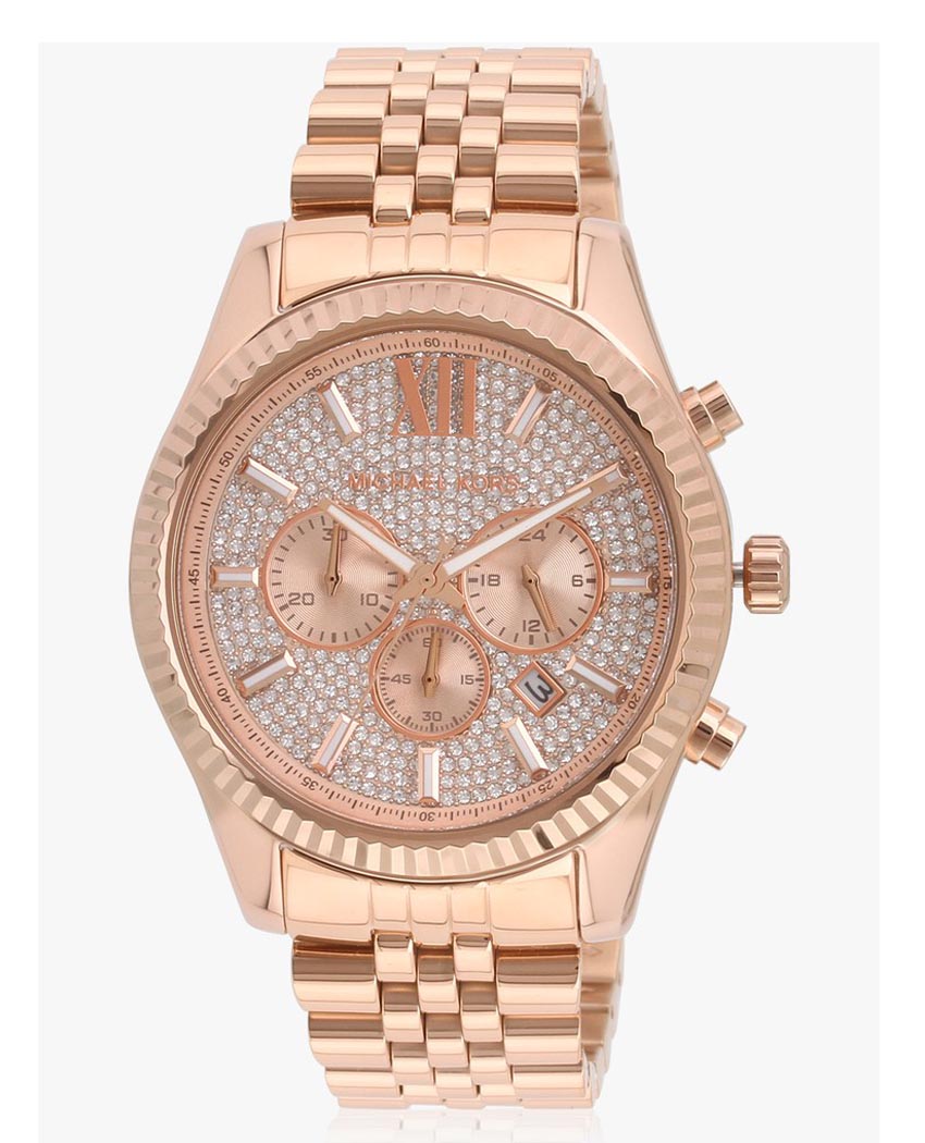 Gold mk watch outlet mens