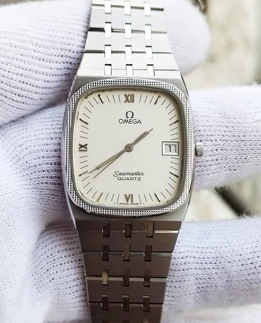 Omega discount seamaster quartz