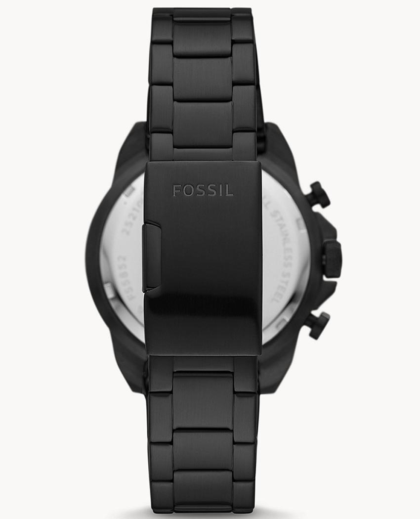 Fossil FS5853 Men s Quartz Black Stainless Steel Black Dial 44mm Watch Branded Watches Pakistan