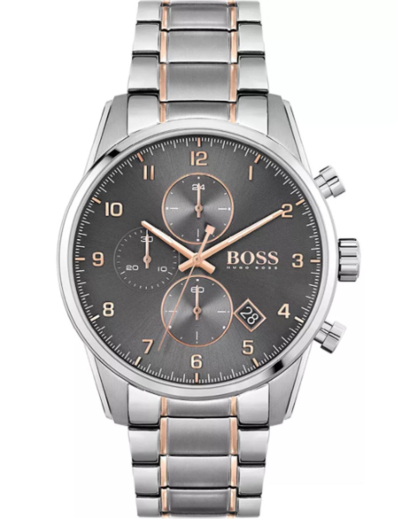 Hugo boss men's chronograph quartz online watch with stainless steel strap