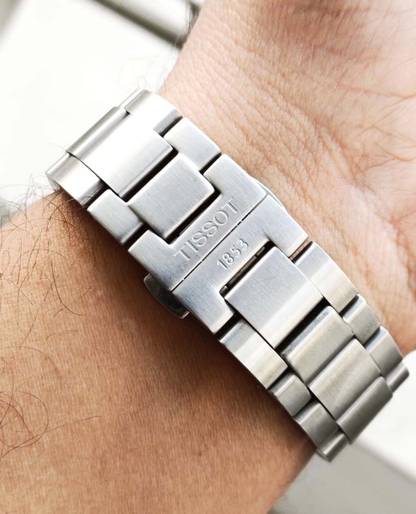 Tissot v8 swissmatic automatic silver stainless steel on sale bracelet