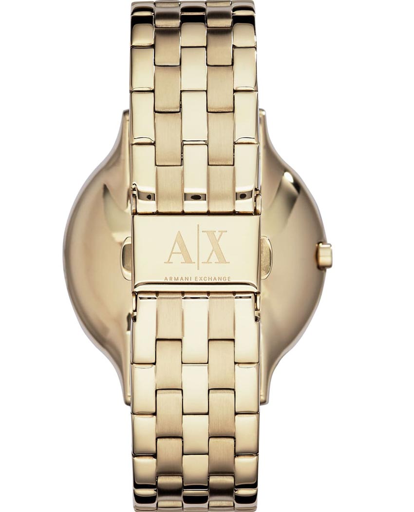 Armani Exchange AX5408 Women s Quartz Gold Stainless Steel Gold Dial 40mm Watch Branded Watches Pakistan